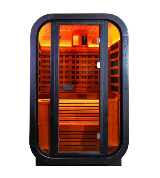 Outdoor Infrared Cube Sauna (2-Person System)