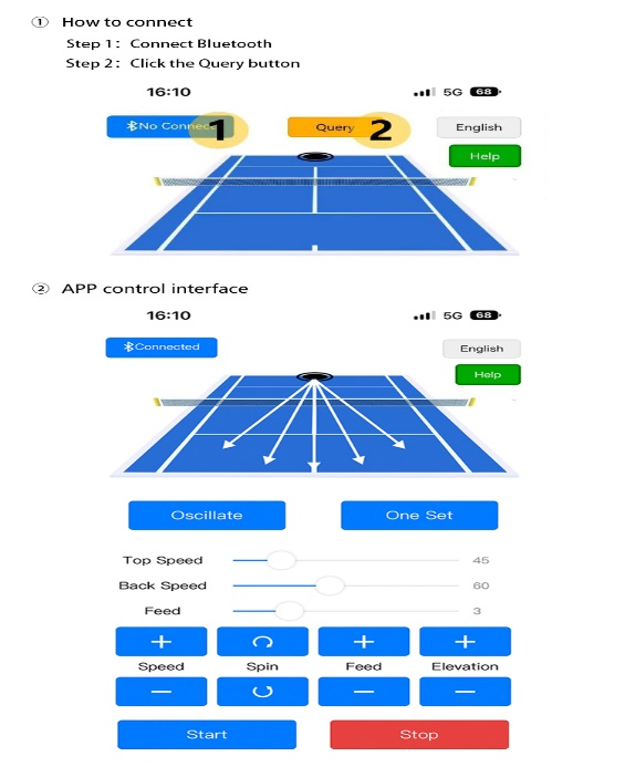 ProServ-XF (Xtra Fast) PickleBall Machine